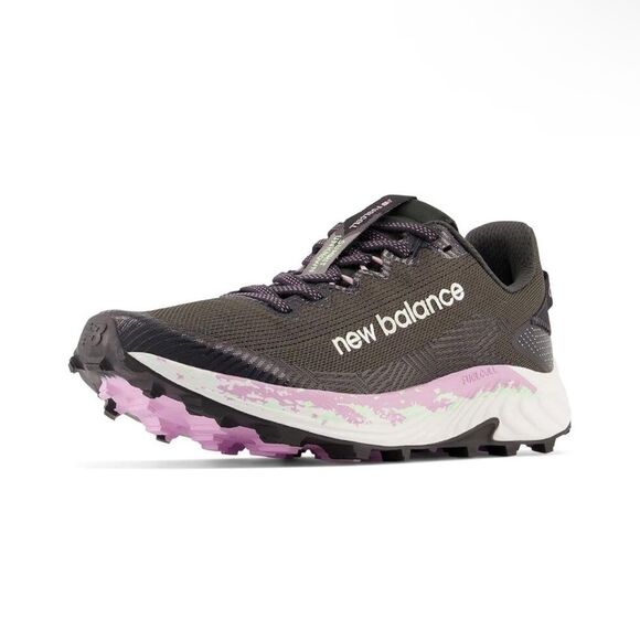 New Balance FuelCell Summit Unknown V4 Trail Running Shoe Grey/Green Aura 8.5 W - Picture 1 of 13